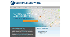 Desktop Screenshot of centralescrow.com